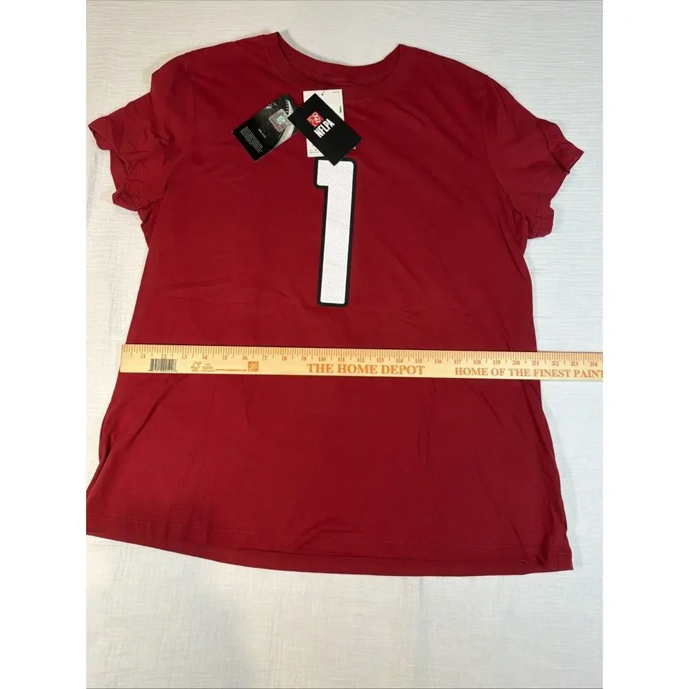 Nike Arizona Cardinals Kyler Murray #1 Woman’s XL Red Short Sleeve Shirt